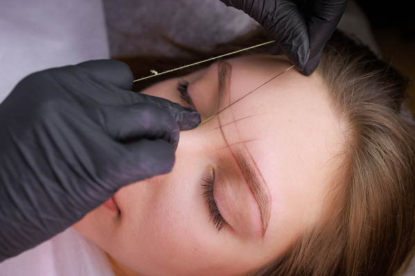 Eyebrows correction